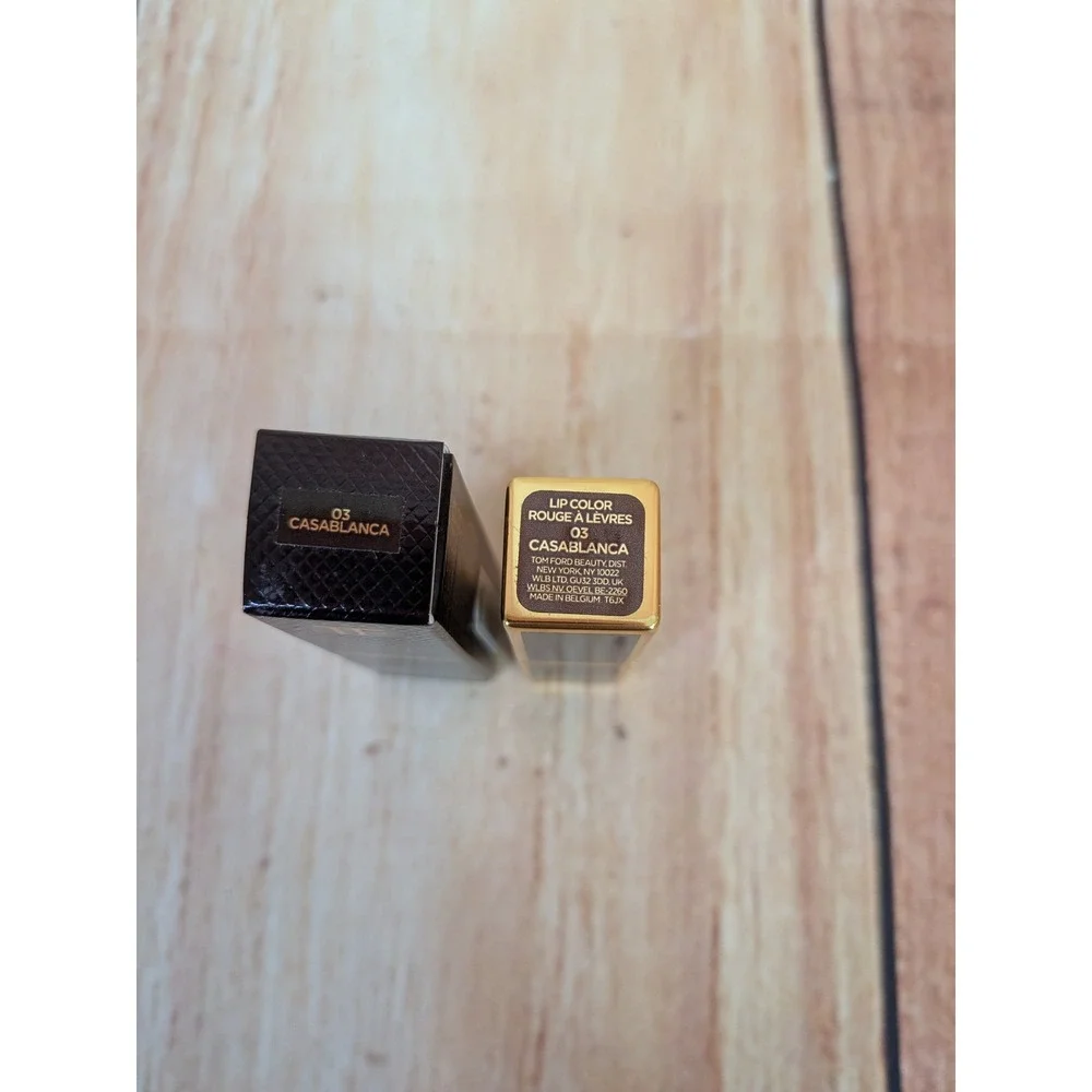 Tom Ford Lip Color 03 Casablanca Mini Size Lipstick 0.03oz 1g NIB $35 MSRP